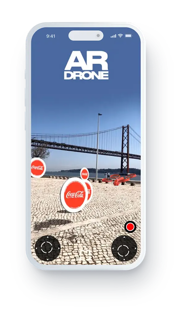 AR drone game