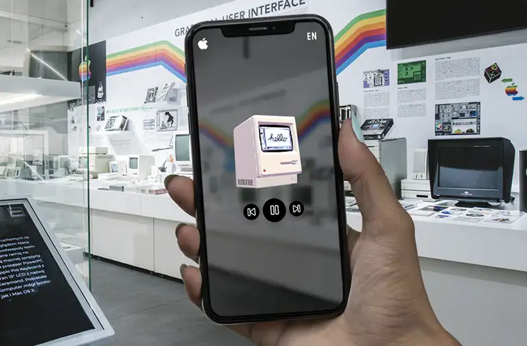AppleMuzeum AR app preview